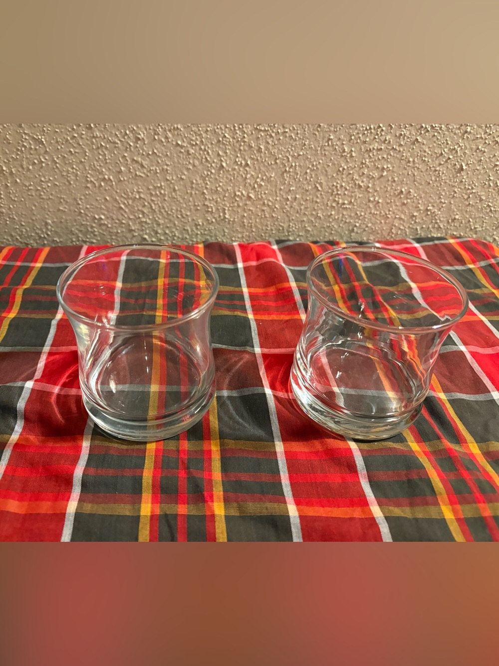 Vintage Set of Low-Ball Whiskey Glasses